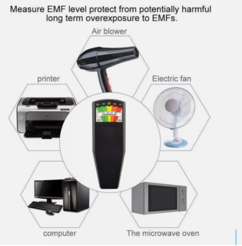 LED EMF Meter Magnetic Field Detector Ghost Hunting Paranormal Equipment Tool - Picture 7 of 7