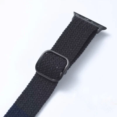 Apple Watch SE Band 44MM 1st/2nd Gen Jet Black PREMIUM STRETCH