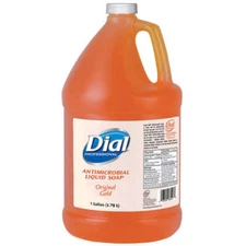 Dial Liquid Gold Dial Gold Antibacterial Liquid Soap, 1 Gallon. Fight MRSA, VRE,