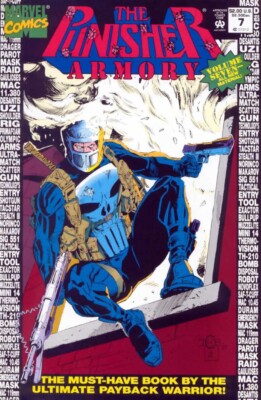 THE PUNISHER: ARMORY #7 (1990) Sehr guter Erhaltungszustand Marvel RAR