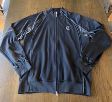 Nike Dri-Fit Air Jordan Flight Jumpman Black Gray Track Jacket 404341-010 Mens M