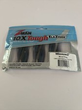 Z-Man GMIN-292PK6 Elaztech MinnowZ Swimbait Fishing Lure 3 Inch Mood Ring