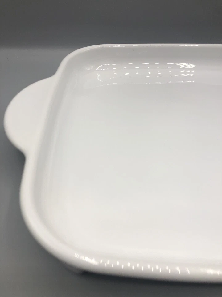 Corning Microondas Plus Parrilla Marrón Blanca MW-85 Patas y Manijas EE. UU. Foto 2 de 4