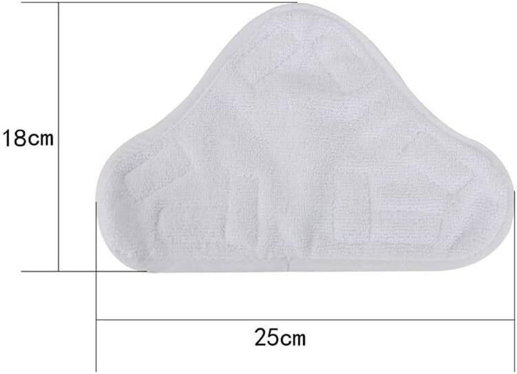 Pads Compatible for H20 X5 Steam Mop Cleaner Floor Washable Microfibre