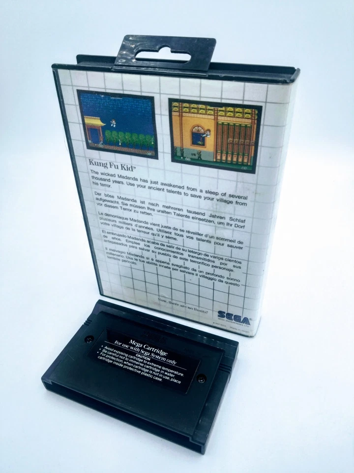 Kung Fu Kid (Sega Master, 1987) Authentic  - Image 2 of 2