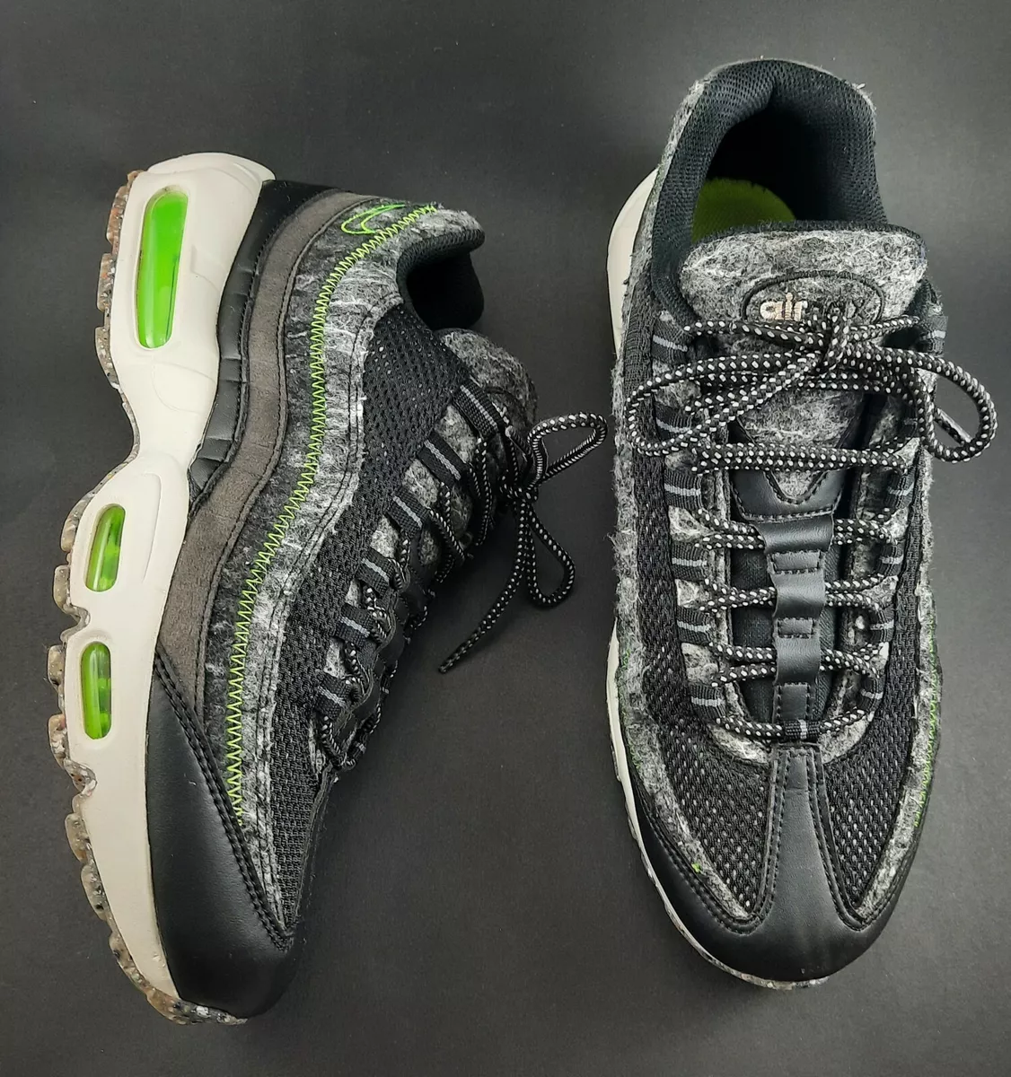 Rommelig Antibiotica Suradam Nike Air Max 95 Black Electric Green &#034;Move To Zero&#034; Men&#039;s  Size 9 [CV6899-001] | eBay