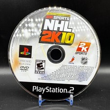 NHL 2K10 (Sony PlayStation 2, 2009) Disc Only