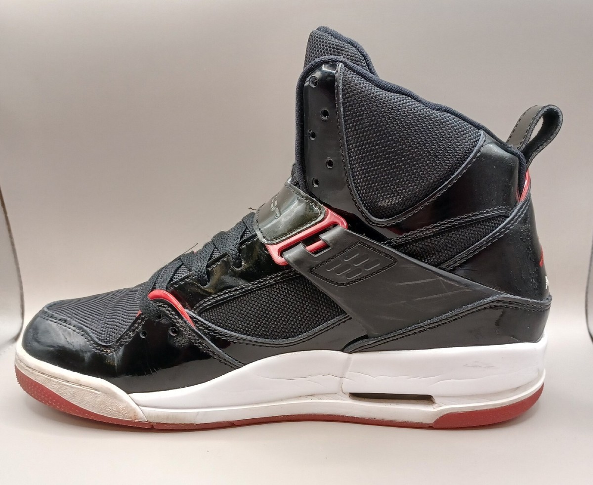 Size 8 Air Jordan Flight 45 High 'Bred' Men's Sneakers US DC2569