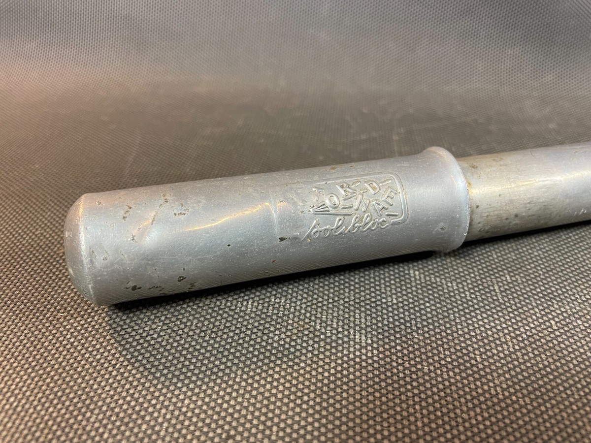 Pompe à Vélo Tornade Solibloc Vintage - Aluminium - Fabriquée En France