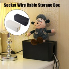 Cable Storage Box Socket Safety Tidy Organizer Wire Management Container