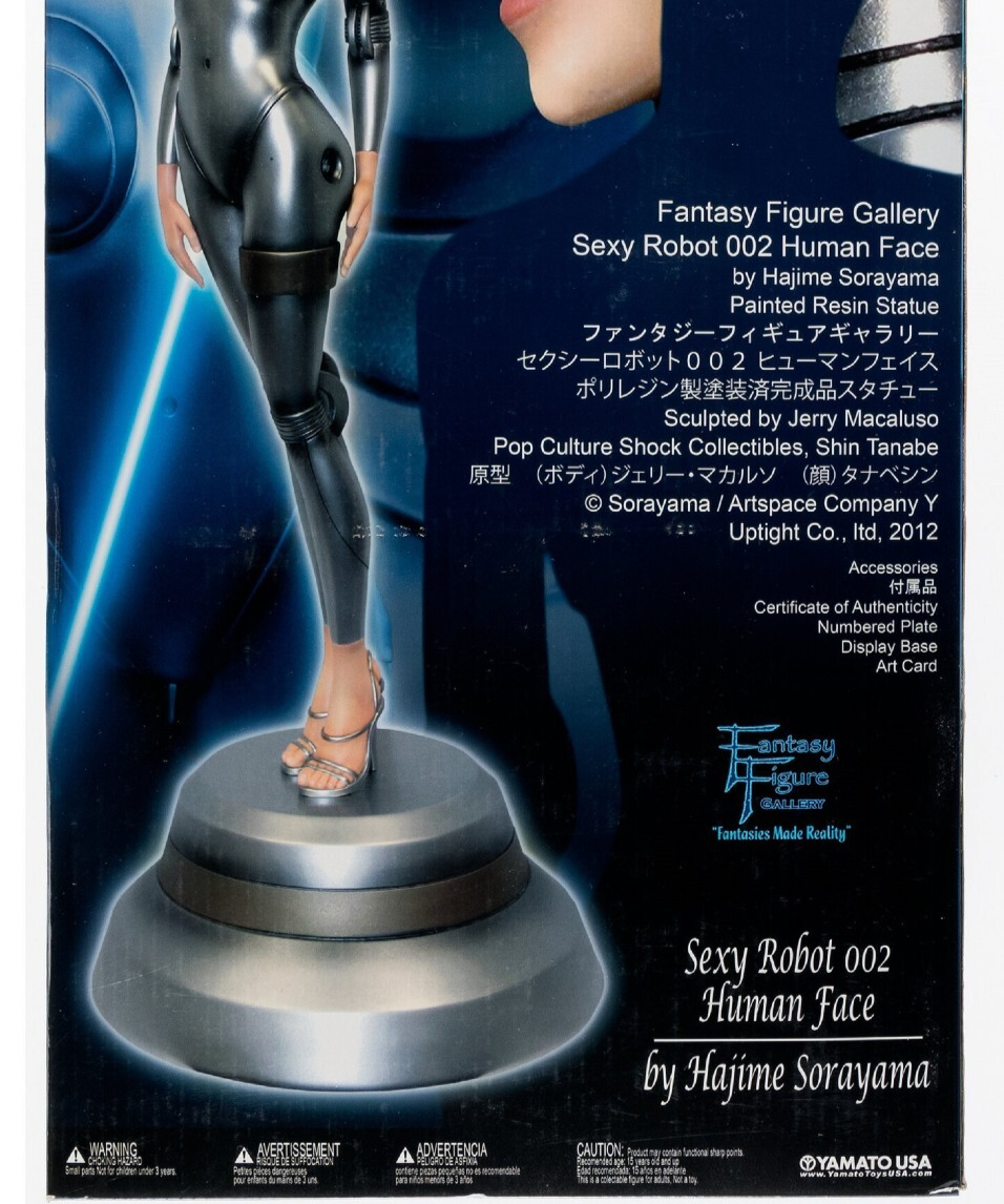 NEW* Fantasy Figure Gallery Sexy Robot 2 Human Face Hajime