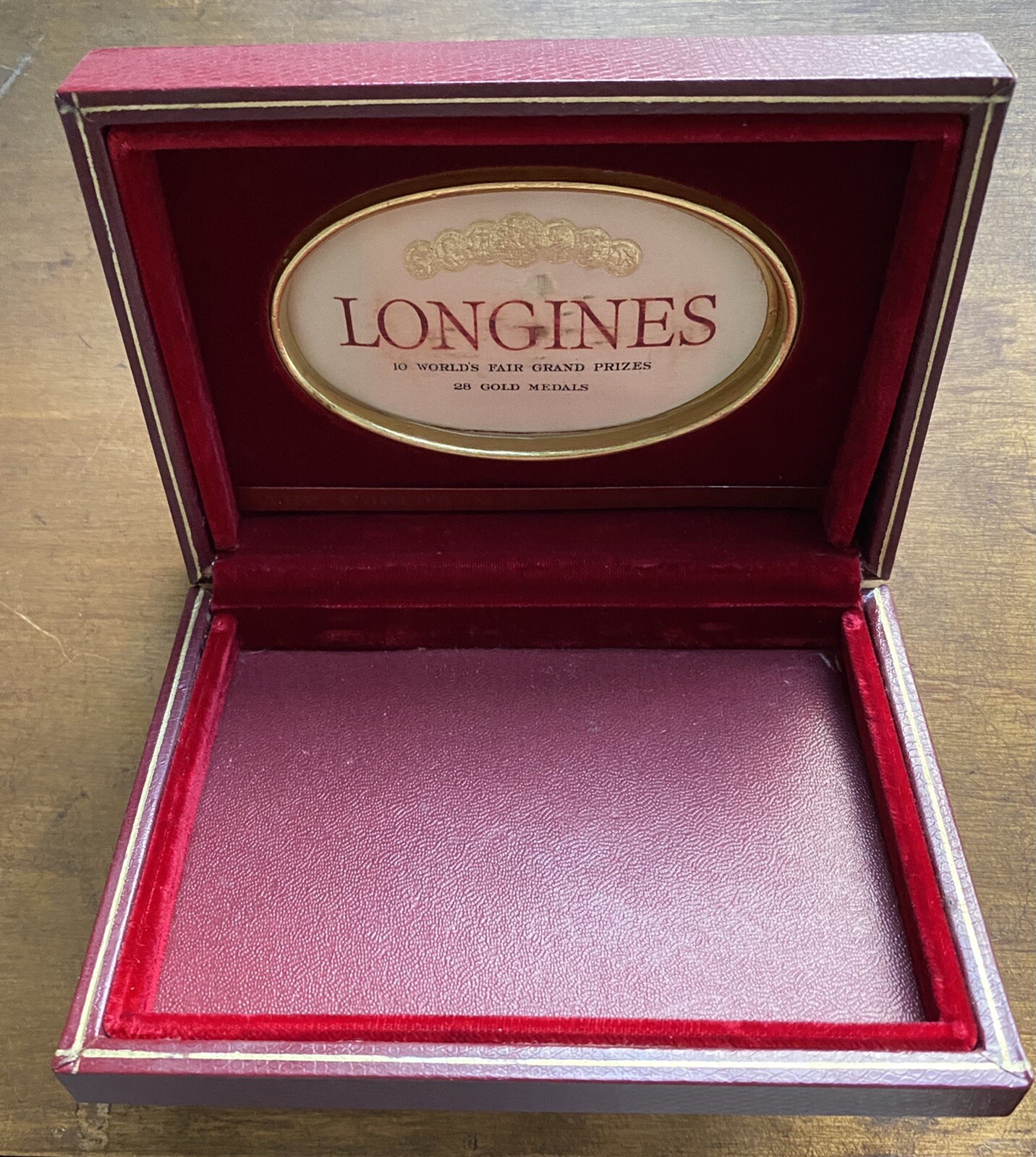 Genuine Vintage Longines Storage Display Watch Box. eBay