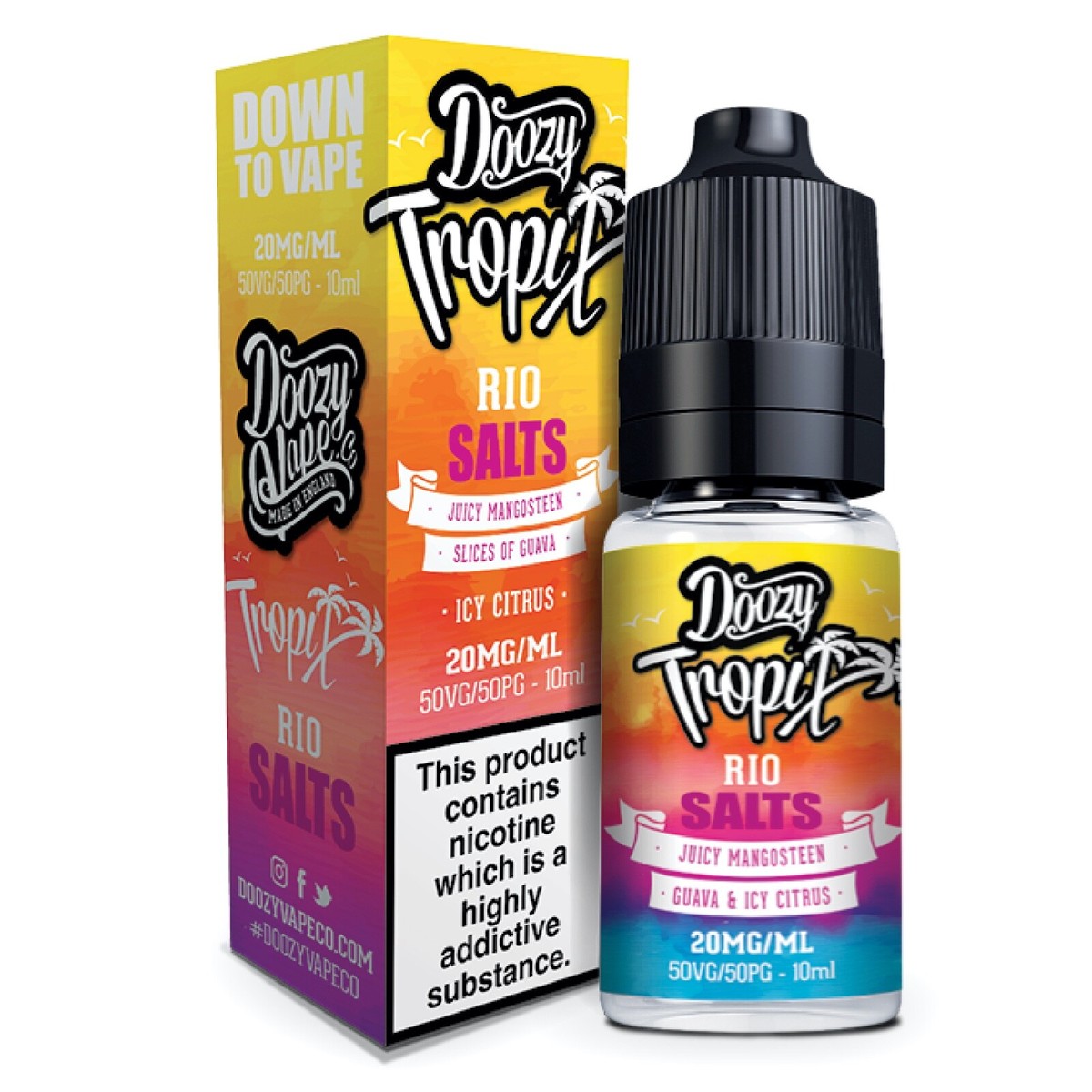 elfbar elfa master akku DOOZY 10ml nic salt salts shot E liquid Flavour Vape Juice Nicotine 10MG  20MG