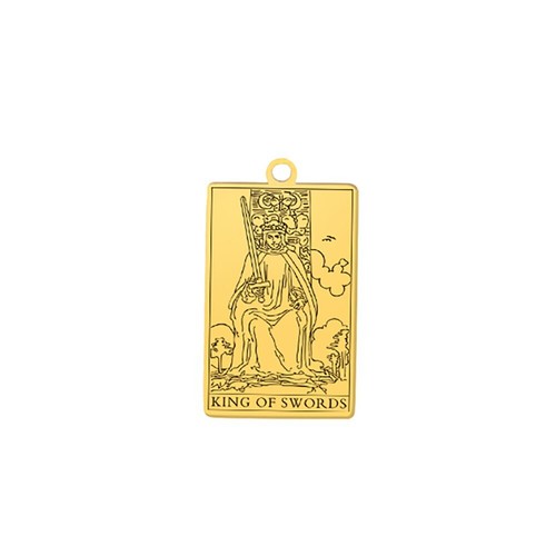Traje de Oros Cartas del Tarot Vintage Colgante Amuleto para Collares Arte del Tarot - Imagen 23 de 43