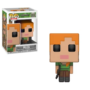 Funko Pop! Games 317 Minecraft Alex Pop Vinyl Figure FU26384 Mine Craft