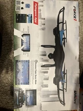 Force1 U45W FPV Drone Camera for Adults VR Ready Quadcopter RTF - BLACK/BLUE