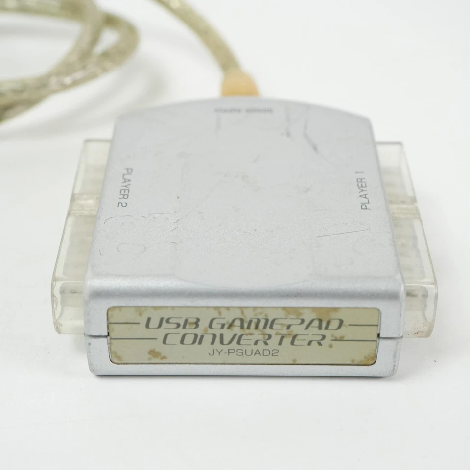 SANWA SUPPLY  USB to PS GAMEPAD CONVERTER JY-PSUAD2 PlayStation 2 PS1 PS2 Tested - Image 3 of 4