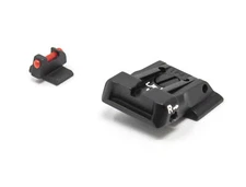 S&W - M&P - Black Target with Fiber Front Adjustable Sight Set