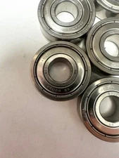 (7) EZO Radial Ball Bearing: SS 6000Z, Dbl Shield, 10 mm Bore, 26 mm OD, 8 mm W