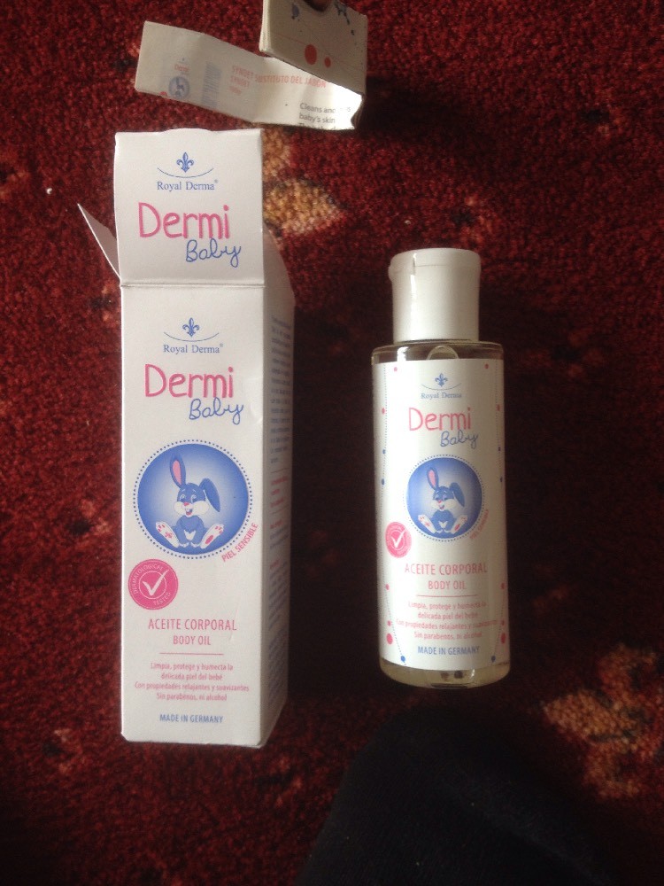 Royal Derma Dermi baby aceite corporal body oil 115 ml new in