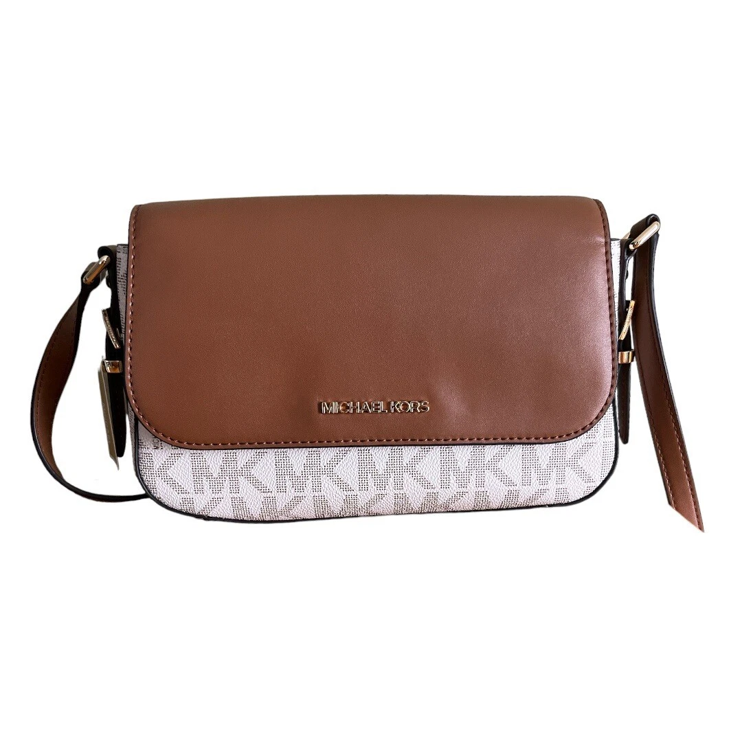 MICHAEL Michael Kors Bedford Flap Cross Body Bag Luggage in Black