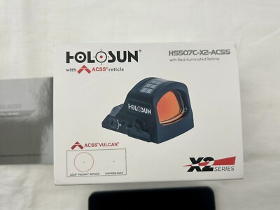 HOLOSUN HS507C-X2 Reflex Red Dot Sight