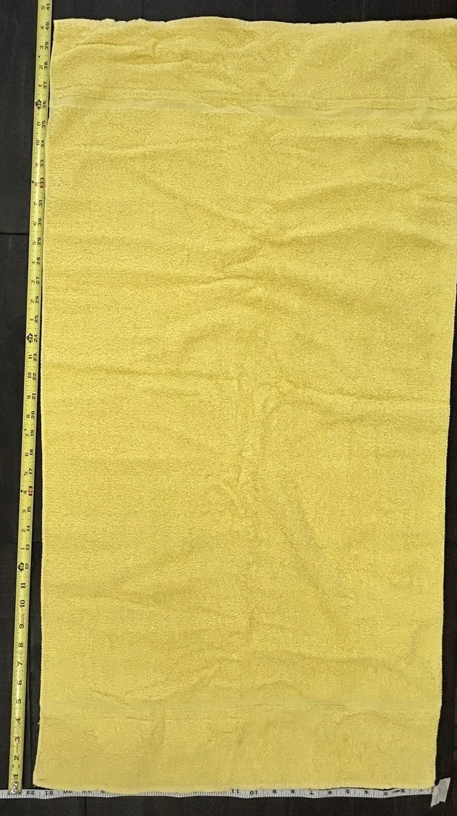 Vintage Cannon Yellow Bath Towel Made In USA eBay