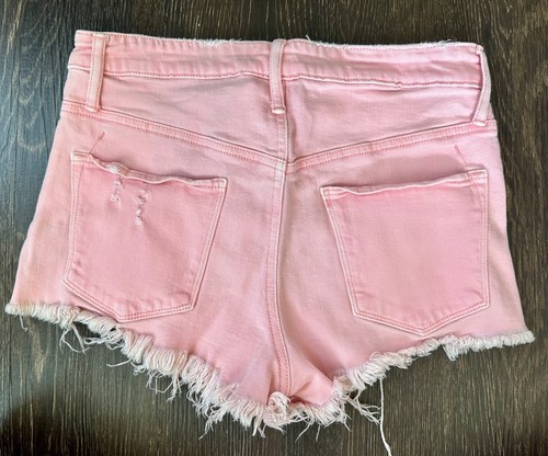 Cute Junior Women's Mossimo Pink Shorts - 8/29 98% Cotton - Picture 2 of 2