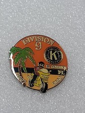 Kiwanis International Collector's Enamel Pin Lt. Govenor Florida Division 9 2007