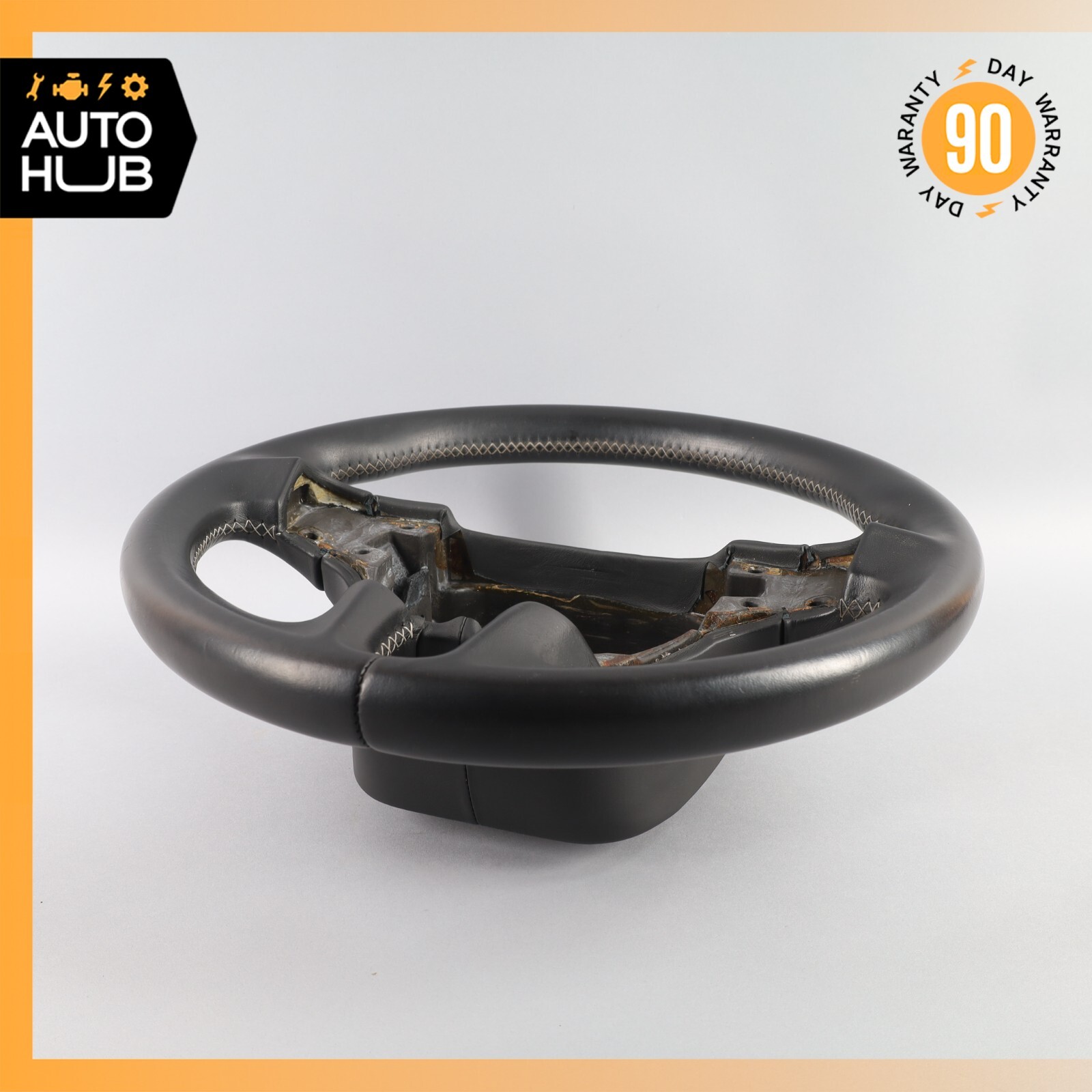 08-18 Bentley Continental GTC GT Flying Spur Driver Steering Wheel Black OEM