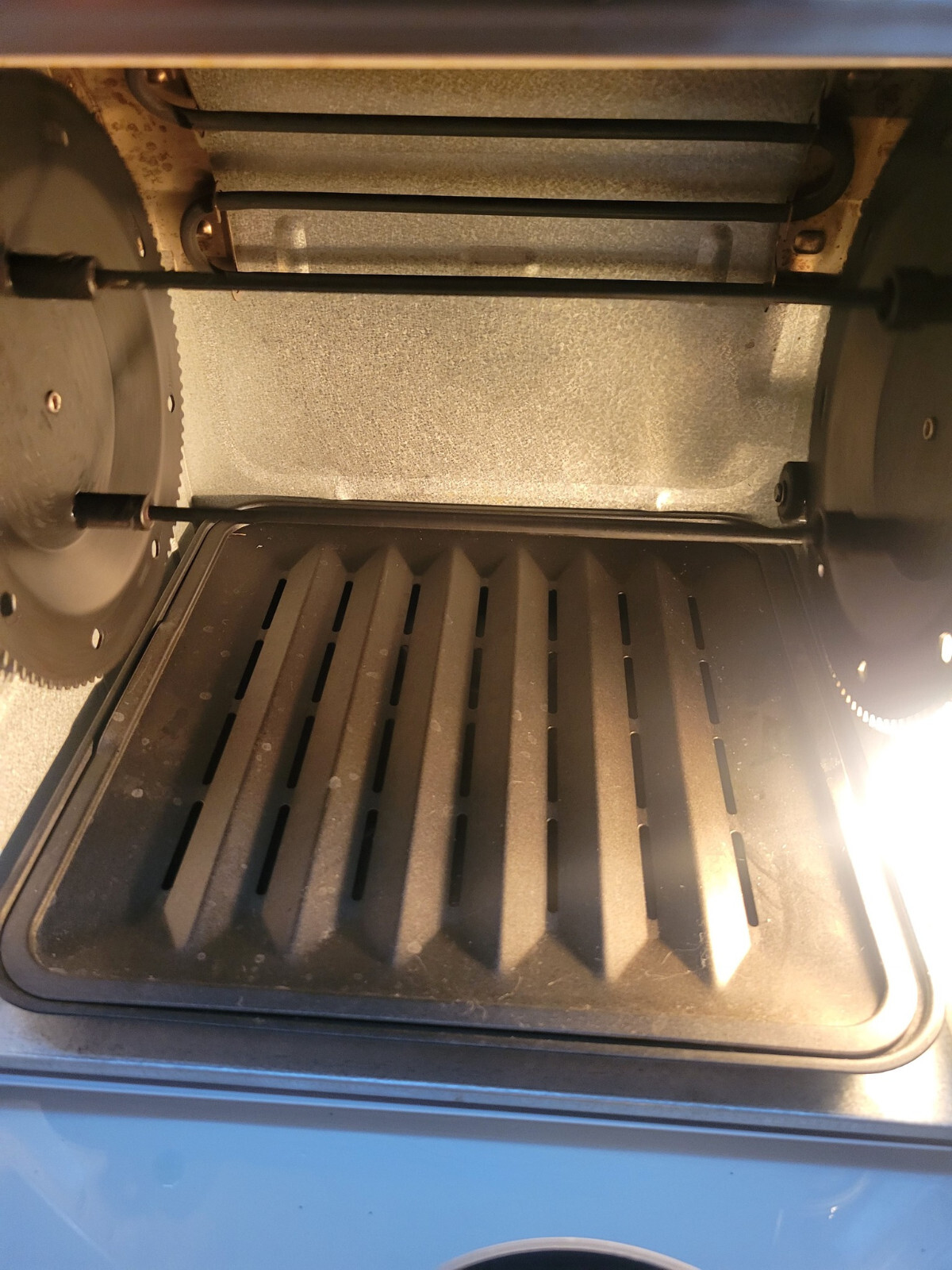 Ronco Compact Showtime Plus Rotisserie BBQ Oven Model 3000 WORKING W/Accessories