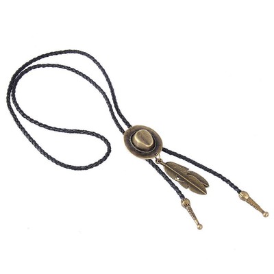 Herren Western Cowboy Bolotie Rodeo Western Krawatte Bolo Tie Bindung