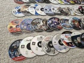 Huge Untested Loose Video Game Disc Lot 70+ Discs PS1 PS2 PS3 Xbox 360 Wii As-Is