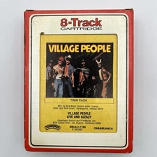 Village People - Live & Sleazy - Restored 8 Track Tape - New Pad and Splice