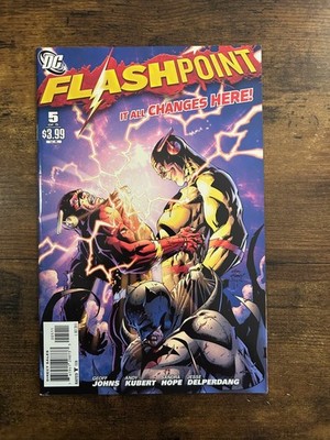 Flashpoint #5 DC Comics (2011) 8.0 VF 1st Appearance Pandora