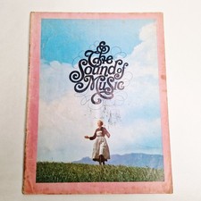 The Sound of Music Movie Souvenir Book 1965 Julie Andrews Vintage Musical Film