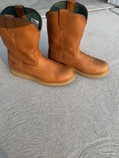 Georgia Boot Mens Wedge Work Wellington Brown...
