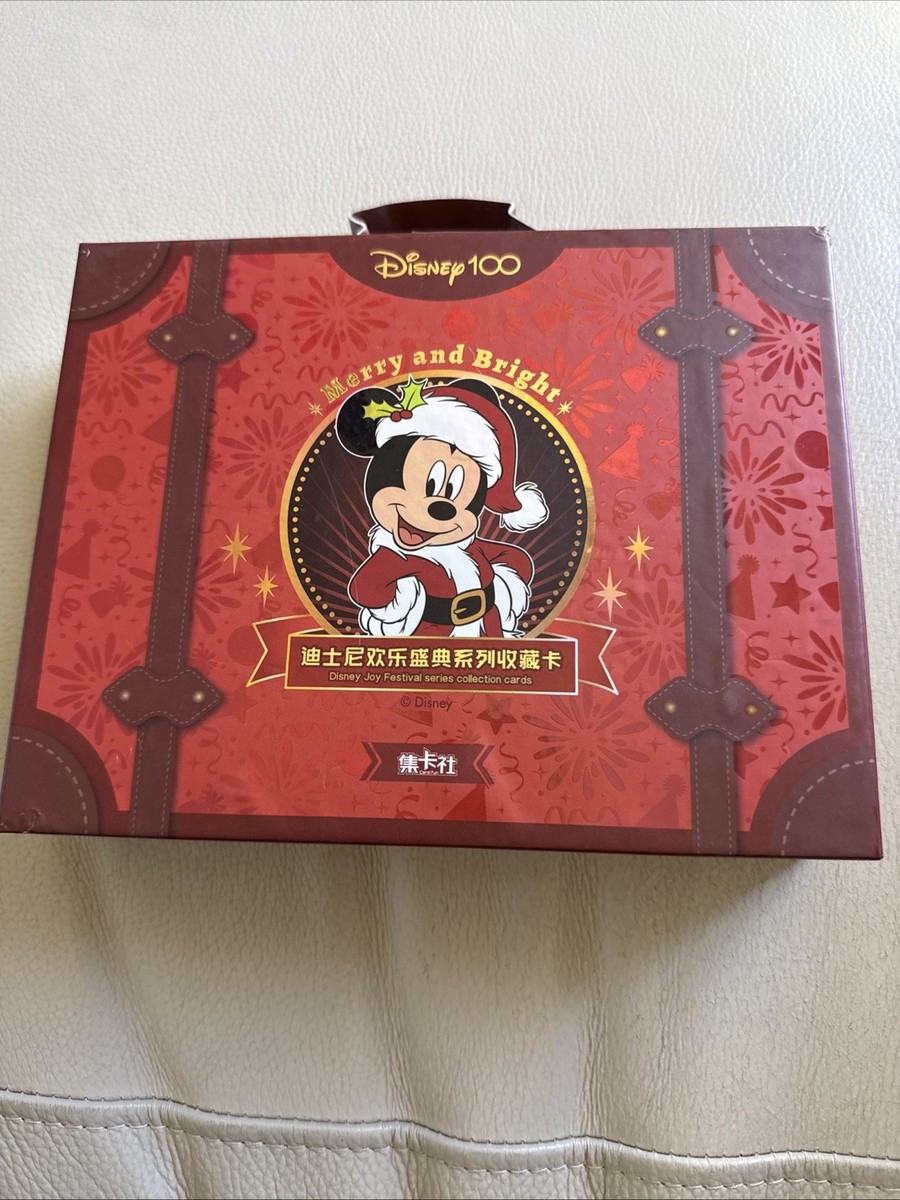 2023 Card Fun Disney 100 years Christmas Mickey Merry and Bright