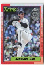 2025 Topps Chrome Update #90CU-17 Jackson Jobe 1990 Topps Chrome