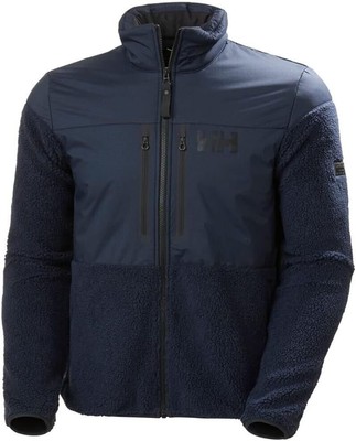 Helly-Hansen Mens Arctic Ocean Windproof Pile Sailing Sweater Jacket Small 34063