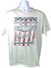 Harley-Davidson Geneva NY Dealer T-Shirt American Tradition Made in USA Large