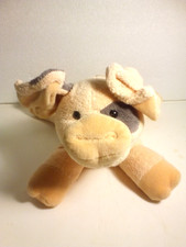Aurora Oink Spotted Pig Plush Piglet Piggy Stuffed Animal Floppy Laying Down