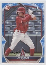 2023 Bowman Prospects Blue Pattern 31/125 Jorge Ruiz #BP-123 nd3