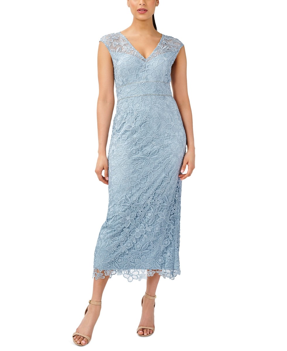 Adrianna Papell Women's Lace Midi Dress | eBay Adrianna Papell Women's Lace Midi Dress | eBay
