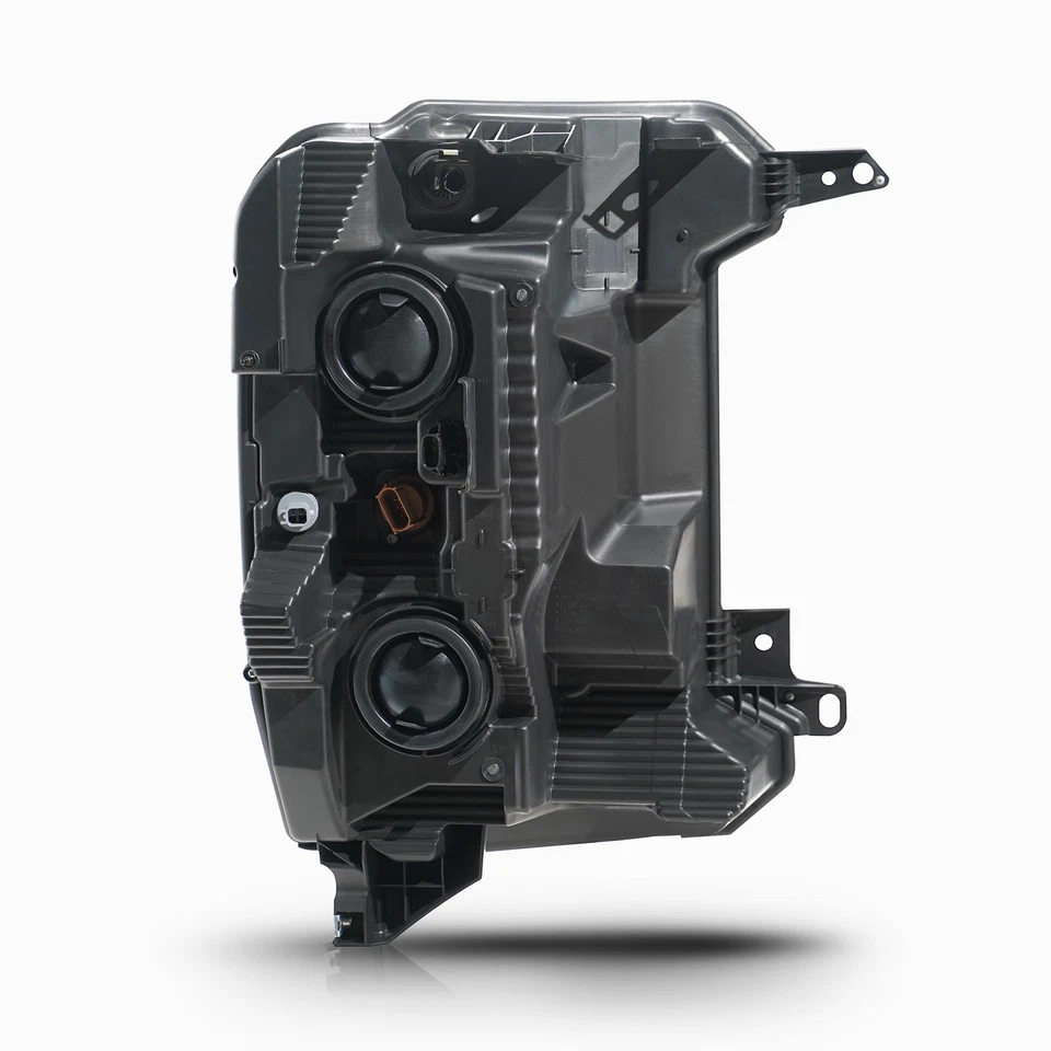 Upgrade Headlights For 2023-2024 Ford F-250 350 Super Duty Halogen Black Pair Foto 3 de 4