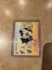 2025-26 UD Flair Hockey Hampus Lindholm Auto #A-HL Autographice Bruins