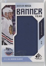 2016 SP Game Used Banner Year Winter Classic 2015 Marian Hossa #BWC-MH HOF 1xm