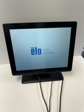 Elo ET1523L 15" POS Touchscreen Monitor, E394454. ET1523L-8UWA-BL-MT-ZB-G- USED