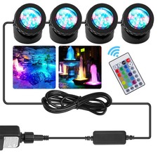 LED Pond Lights Submersible Lights Underwater Lights Aquarium Spot Light