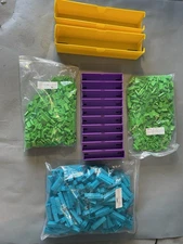 Digi-Block Block - Of - 1000 Math Learning Counting Kit w/ Ones, Tens, Hundreds